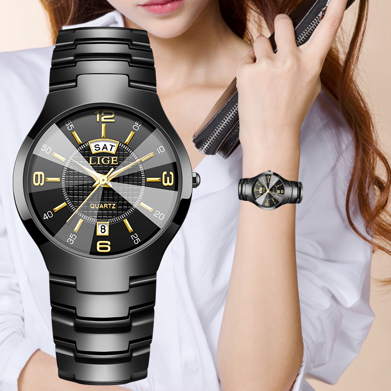 Luxury Watch In Usa - LIGE Mode Elegante Damen Armbanduhr Luxus