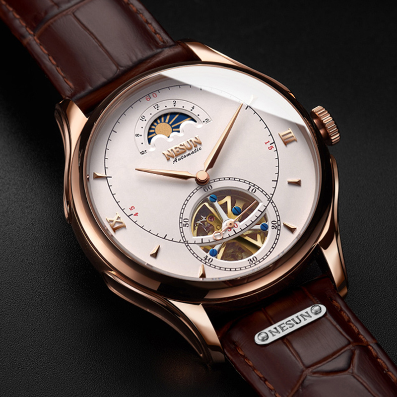 Luxury Watch On Sale - Automatische Mechanische Uhr Schweiz NESUN Tourbillon