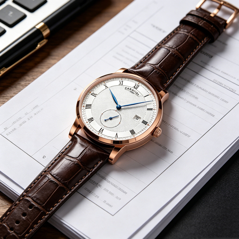 Luxury Watch On Sale - CARNIVAL Luxus Sport Automatik-Mechanische Uhr Einzigartiges