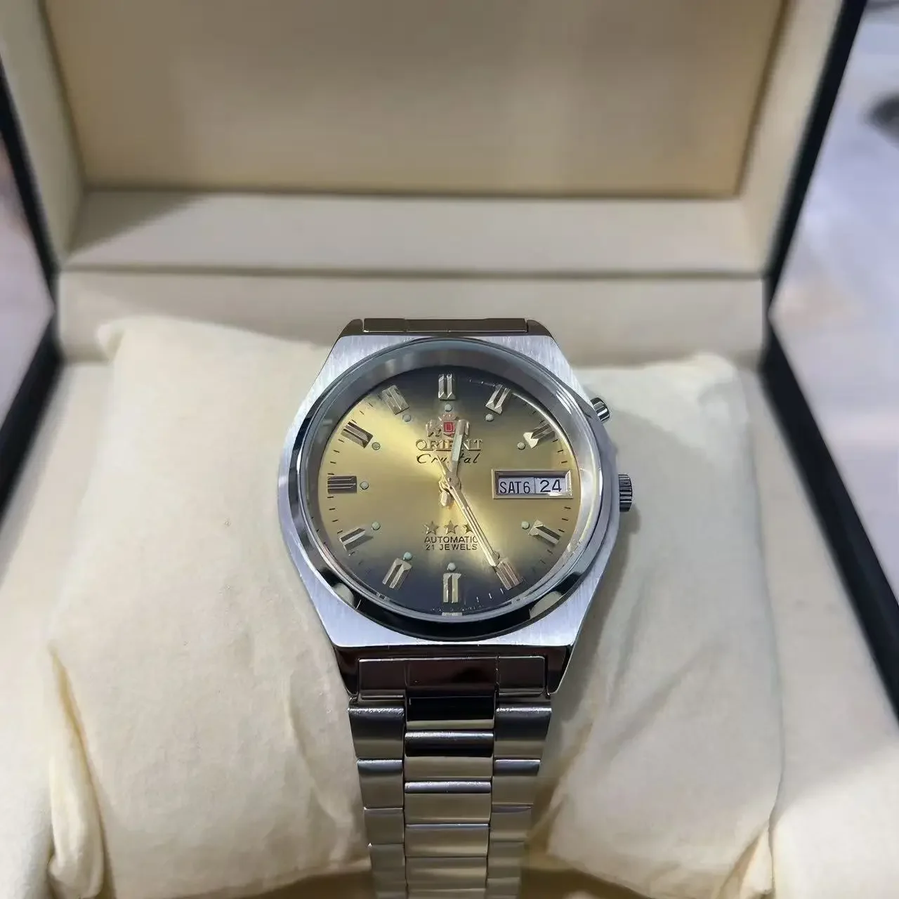 Luxury Watch On Sale - DFDG 35MM Unisex Mechanische Uhr Stahlarmband