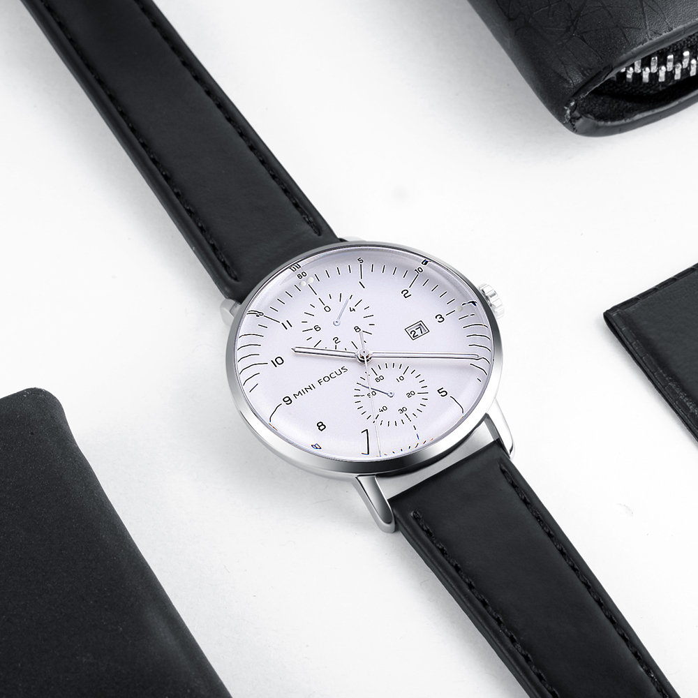 Luxury Watch On Sale - MINI FOCUS Business Quarz Mann Uhr