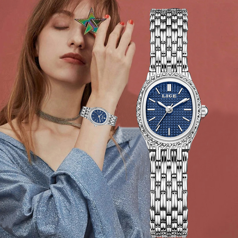 Luxury Watch In Usa - LIGE Mode Luxus Quarz Frau Uhr
