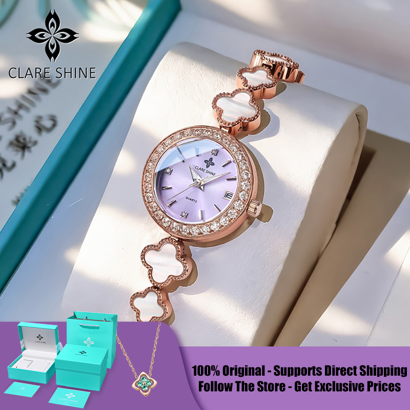 Luxury Watch In Usa - CLARE SHINE 7701 Lucky Series Kleine