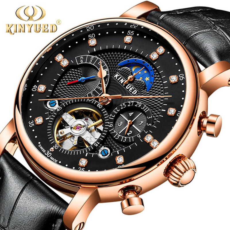 Luxury Watch On Sale - Luxus Marke KINYUED Automatische Mechanische Männer