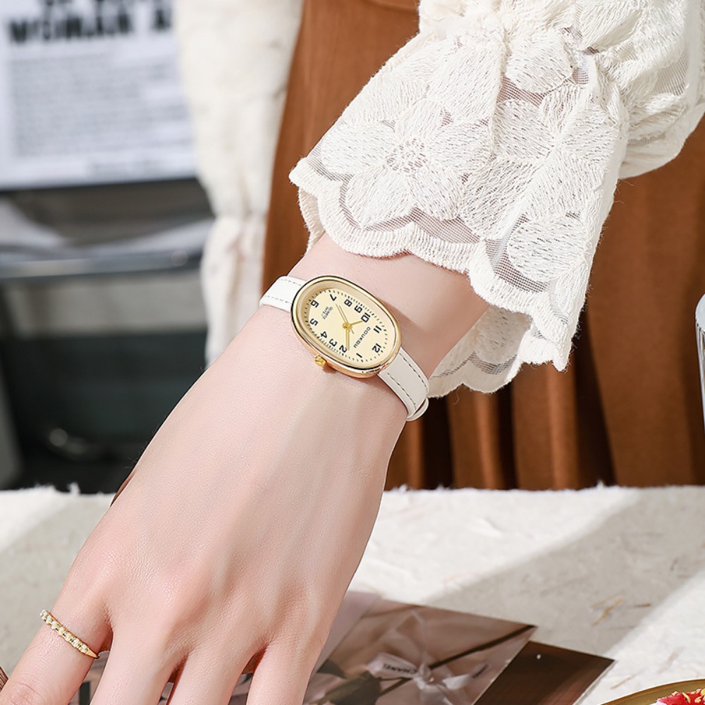 Luxus Oval Zifferblatt Frauen  – Luxury Watch Leather Strap Bewertung und Preis