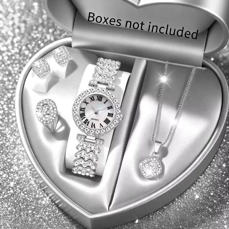 5-teiliges Luxus-Strass-Uhren- – Luxury Watch Holder Bewertung und Preis