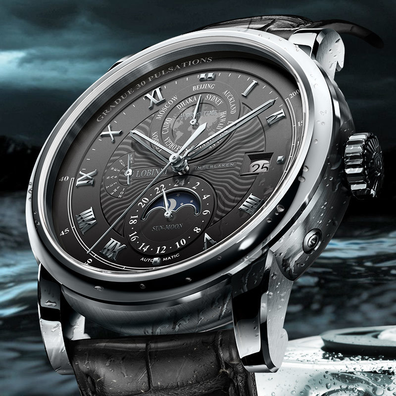 Neue LOBINNI Luxus Marke Seagu – Luxury Watch On Sale Bewertung und Preis