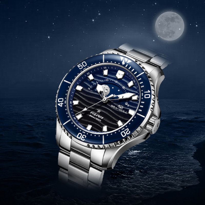 Seagull Ocean Series Herren-Ta – Guilloché Dial Watch Bewertung und Preis