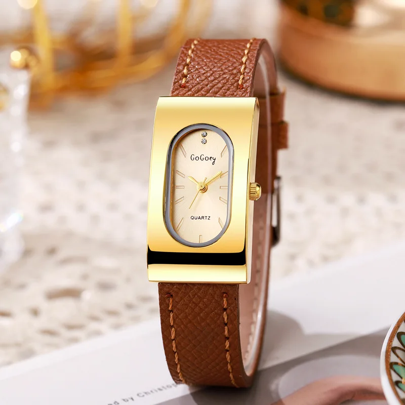 Luxus Damen Marke Frauen Uhr M – Luxury Watch Leather Strap Bewertung und Preis