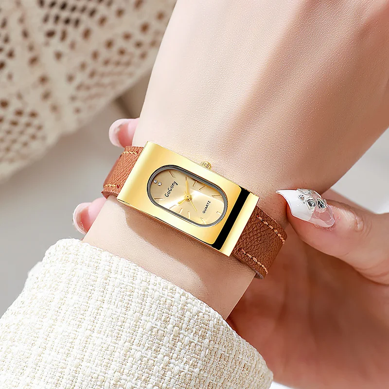 Luxus Damen Marke Frauen Uhr M – Luxury Watch Leather Strap Bewertung und Preis
