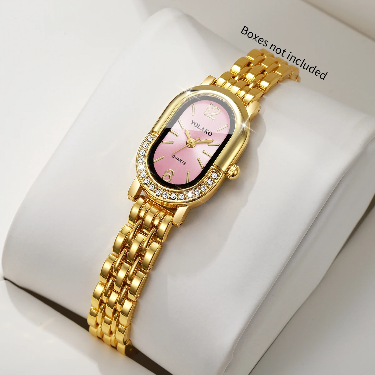 Luxuriöse Strass-Damen-Quarzuh – Luxury Watch Holder Bewertung und Preis