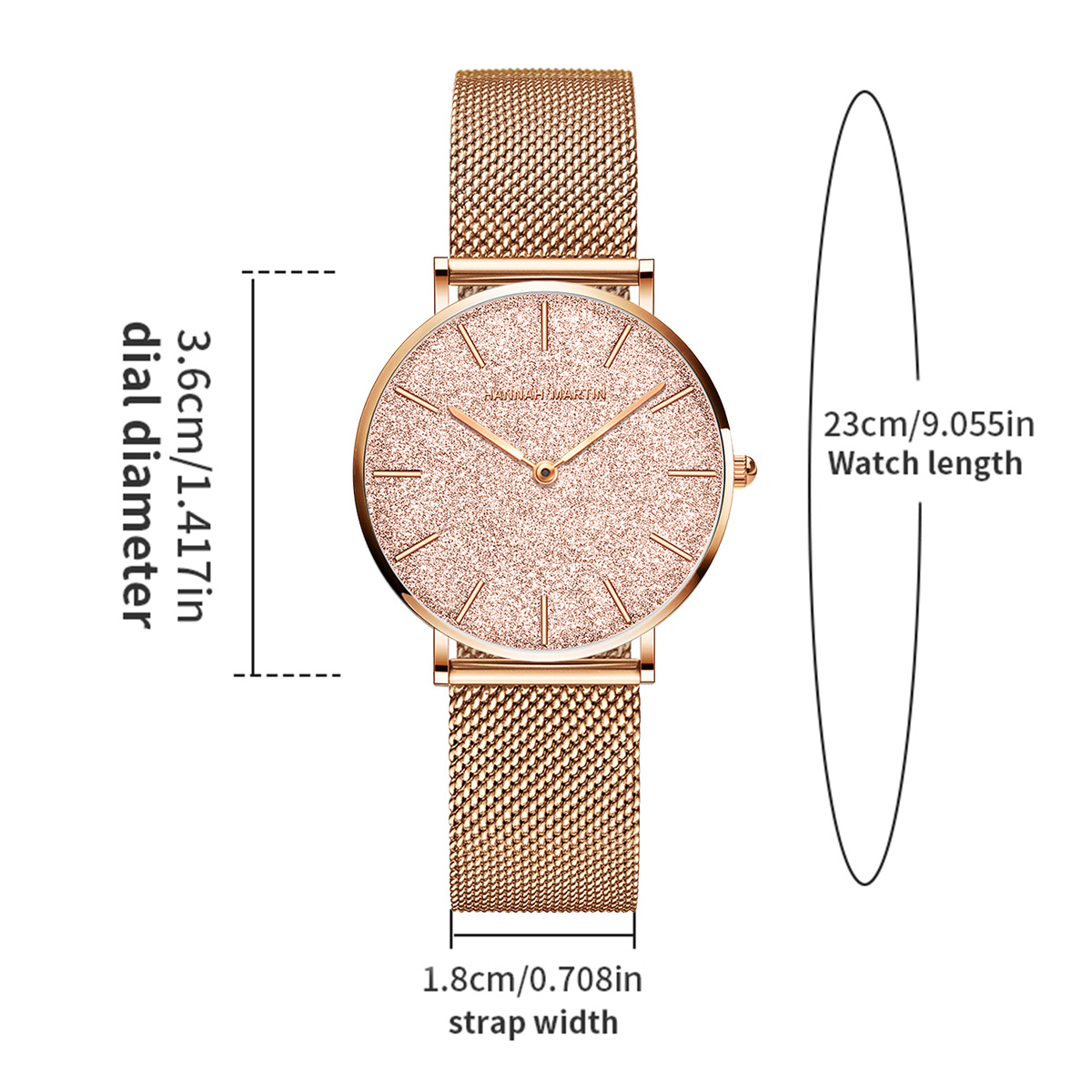 Hannah Martin Luxus-Damenuhr m – Luxury Watch Japanese Bewertung und Preis