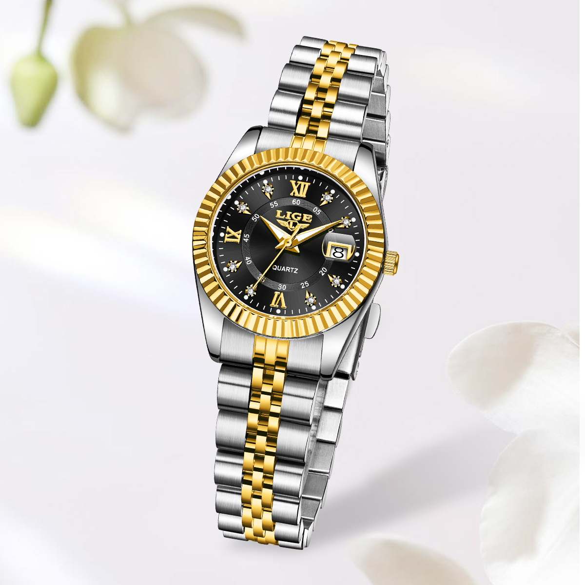 LIGE Mode Elegante frauen Quar – Luxury Watch Holder Bewertung und Preis