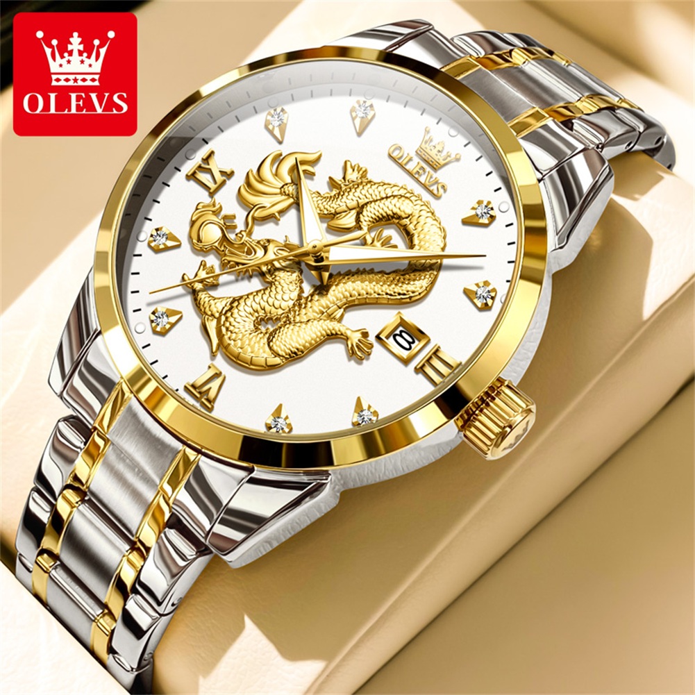 OLEVS Mode China Loong Dragon  – Luxury Watch In China Bewertung und Preis