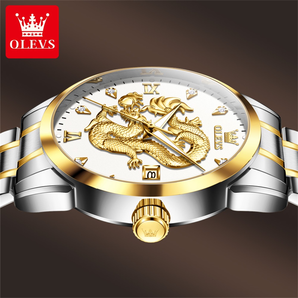 OLEVS Mode China Loong Dragon  – Luxury Watch In China Bewertung und Preis
