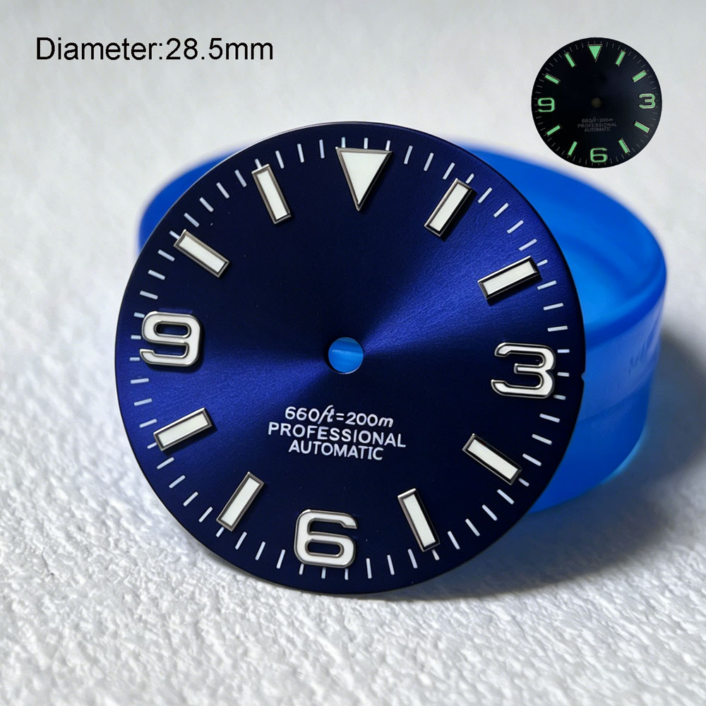 28,5 mm NH35 S-Logo-Zifferblat – Cloisonne Enamel Dial Bewertung und Preis