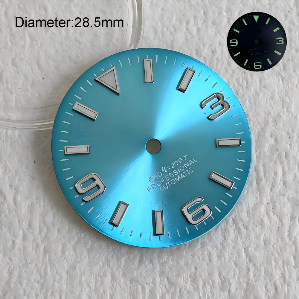 28,5 mm NH35 S-Logo-Zifferblat – Cloisonne Enamel Dial Bewertung und Preis