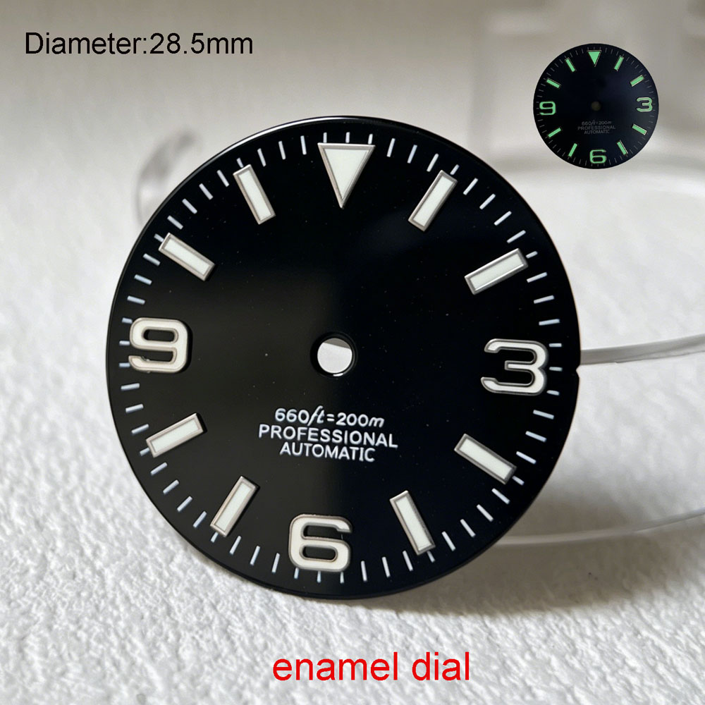 28,5 mm NH35 S-Logo-Zifferblat – Cloisonne Enamel Dial Bewertung und Preis