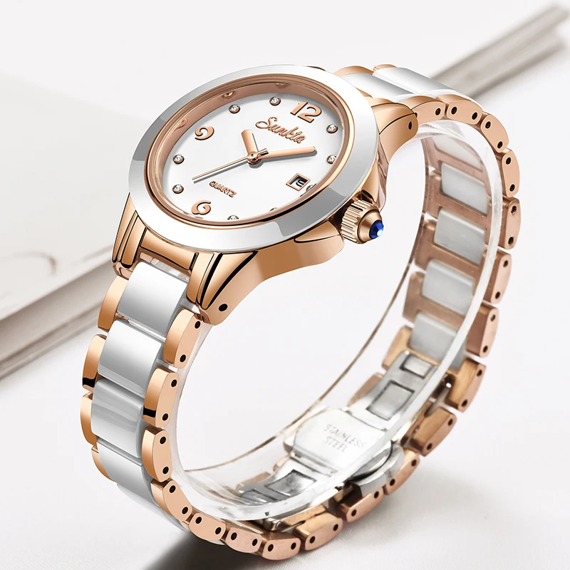 Sunkta Mode Lässig Quarz Frau  – Luxury Watch In Usa Bewertung und Preis