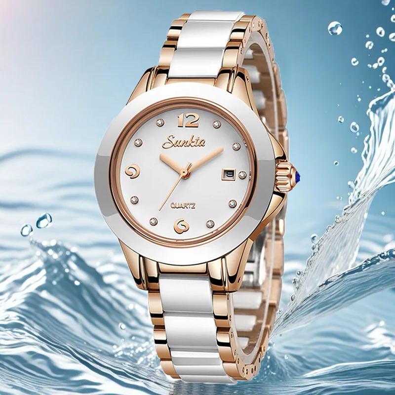 Sunkta Mode Lässig Quarz Frau  – Luxury Watch In Usa Bewertung und Preis