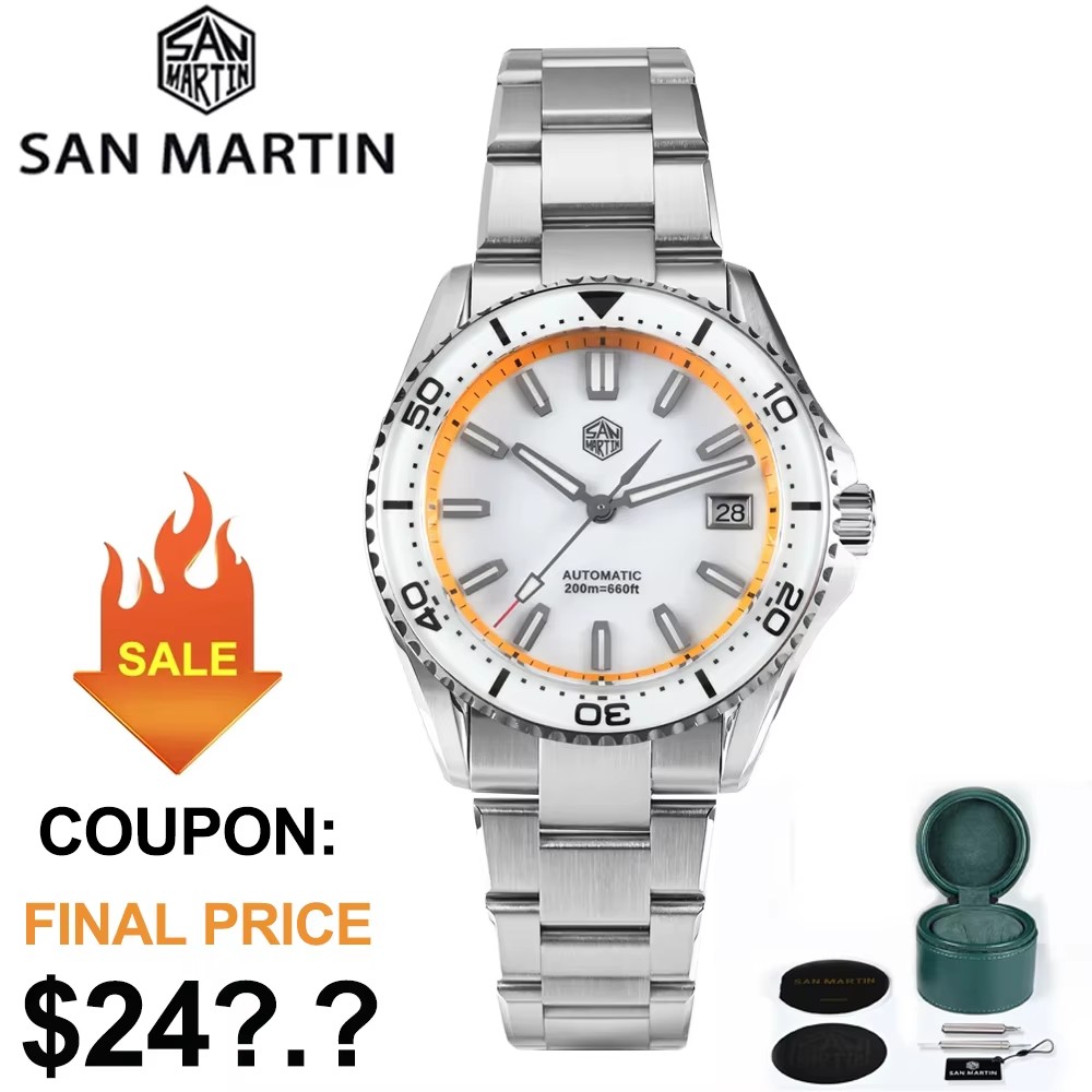 2025 neue San Martin 39 mm Tau – Cloisonne Enamel Dial Bewertung und Preis