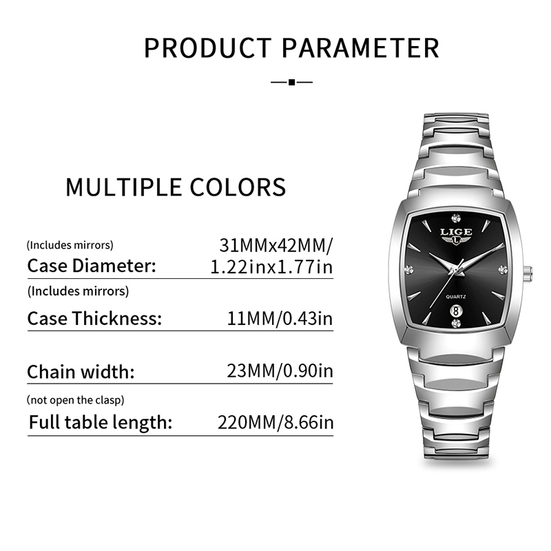LIGE Uhr frauen Business Luxus – Luxury Watch In Usa Bewertung und Preis