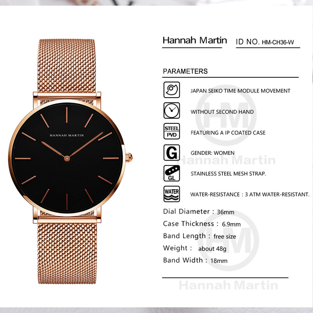 Hannah Martin Top Marke Luxus  – Luxury Watch Japanese Bewertung und Preis