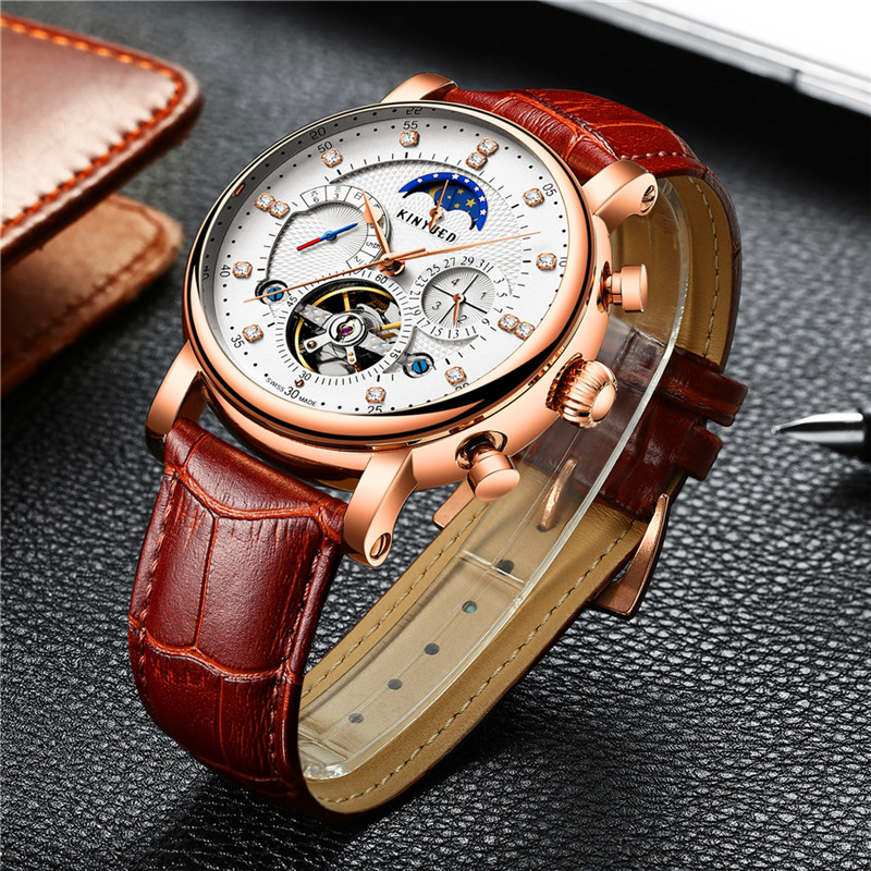 Luxus Marke KINYUED Automatisc – Luxury Watch On Sale Bewertung und Preis